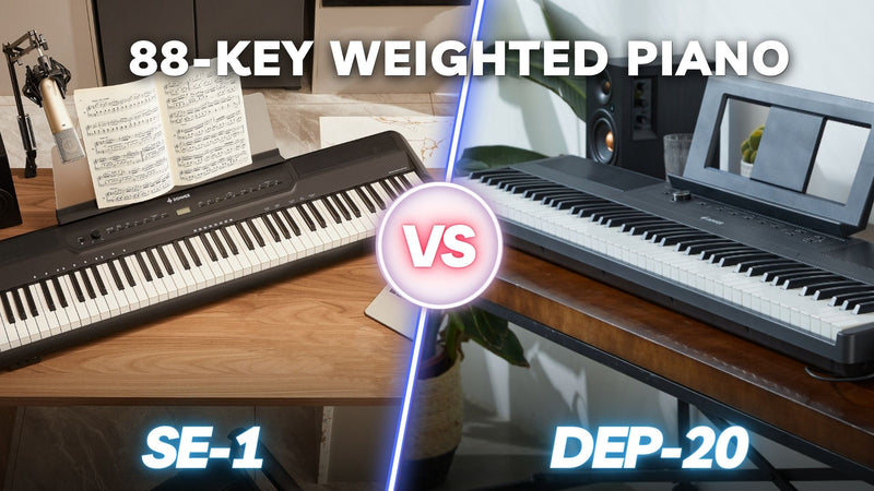 88 Key Weighted Piano: DEP-20 VS SE-1