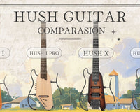 Comprehensive Comparison of the Donner HUSH™ Series: I vs. X vs. I PRO vs. X PRO