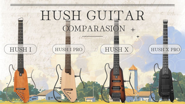 Comprehensive Comparison of the Donner HUSH™ Series: I vs. X vs. I PRO vs. X PRO