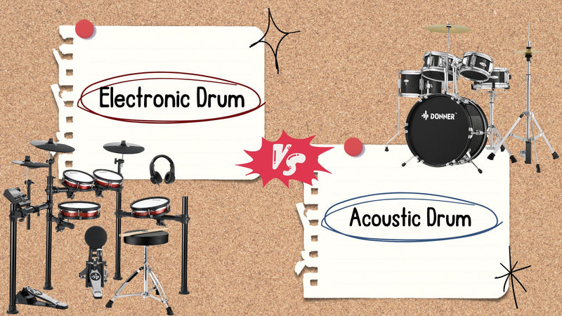 Electronic Drum Sets vs. Acoustic Drum Sets: A Comprehensive Comparison