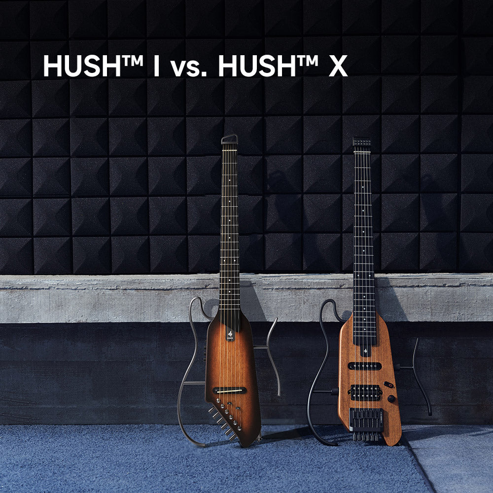 Donner HUSH™ I vs HUSH™ X Guitar: Which One Is Right for You?