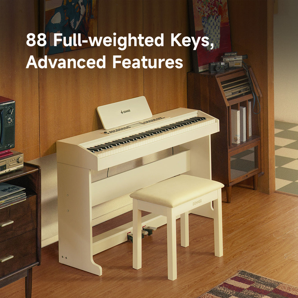 Introducing the Donner DDP-95: A Beginner’s Digital Piano with Limitless Creativity