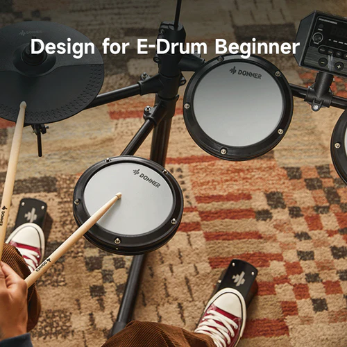 Donner DED-80: Perfect Electronic Drum Set for Beginners