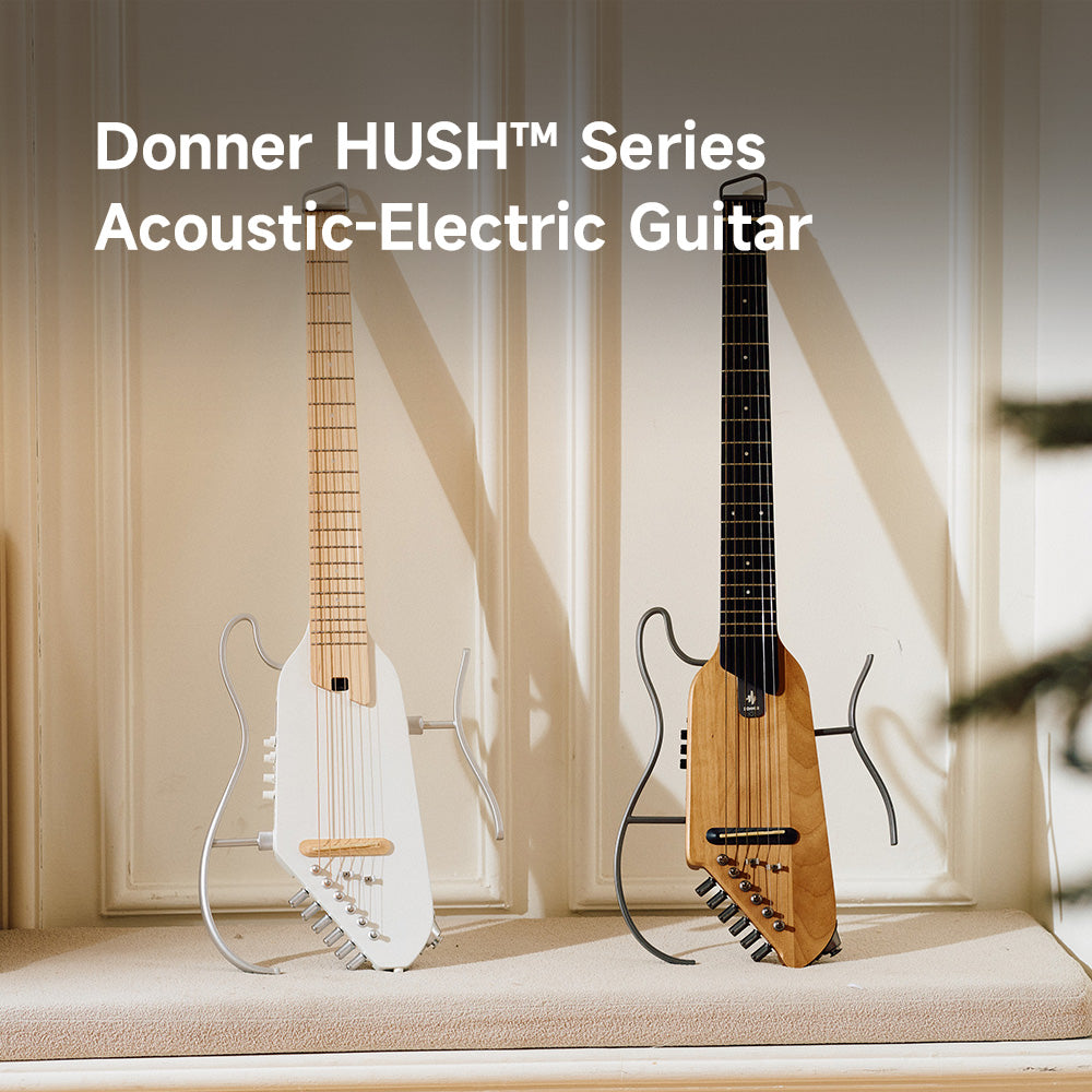 Donner HUSH™ I vs HUSH™ I PRO: Which Travel Guitar Is Right for You? (2025)