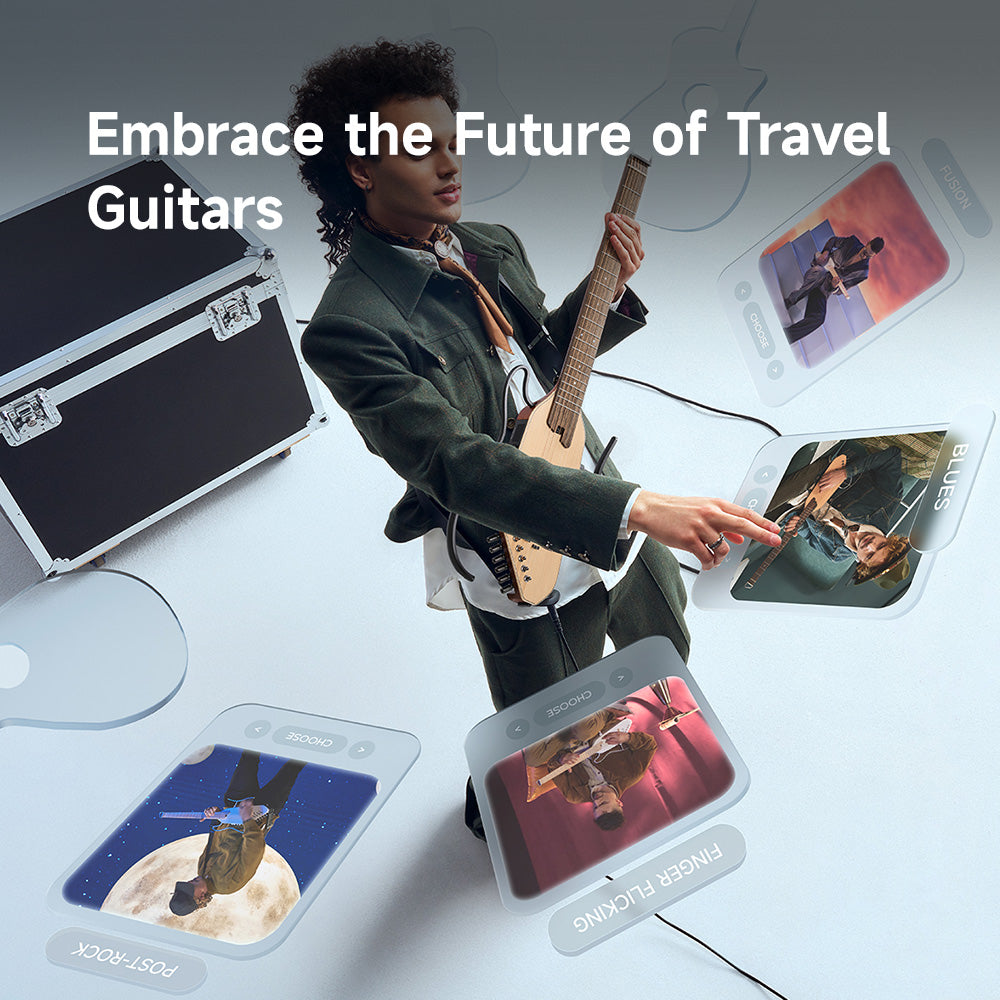 Discover the Ultimate Travel Companion: Donner HUSH™ I PRO Travel Guitar