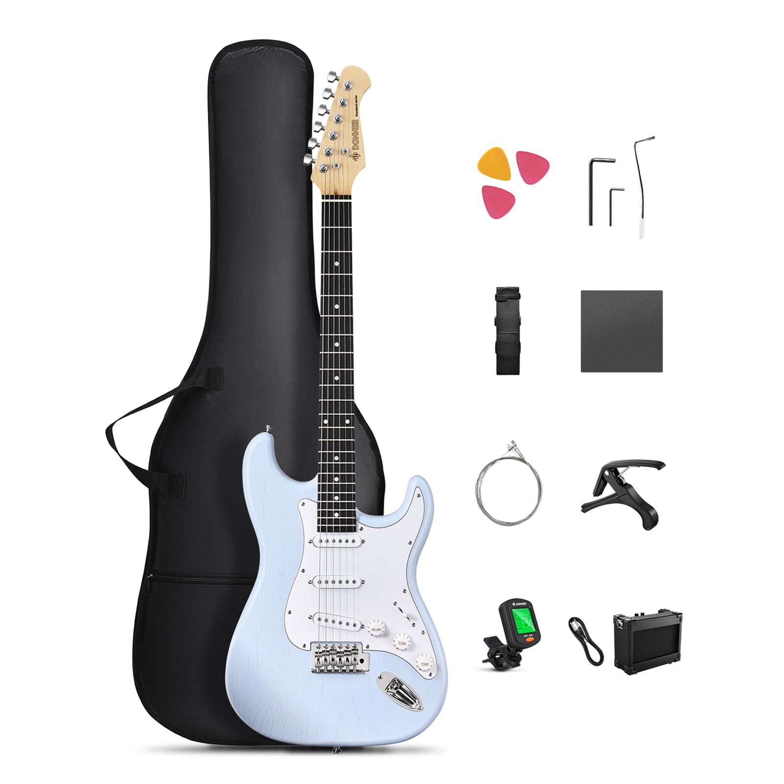 DONNER(ストラトキャスター タイプ) Amazon.com: Donner Electric Guitar, DST-152S 39