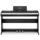 Donner DDP-95 88 Key Weighted Upright Digital Piano for Beginners White/Black