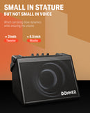 Donner Mini Electric Drum Amp 20W, Wireless Electronic Drum Amplifier Keyboard Speaker DDA-20 Protable for Home Practice