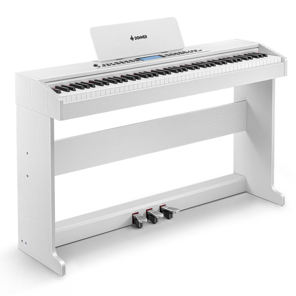 DONNER デジタルピアノ グレー Amazon | Donner 電子ピアノ 88鍵盤 でんしぴあの ベロシティ