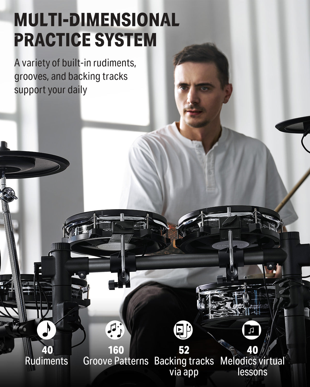 Donner Beat Pro Electronic Drum Set