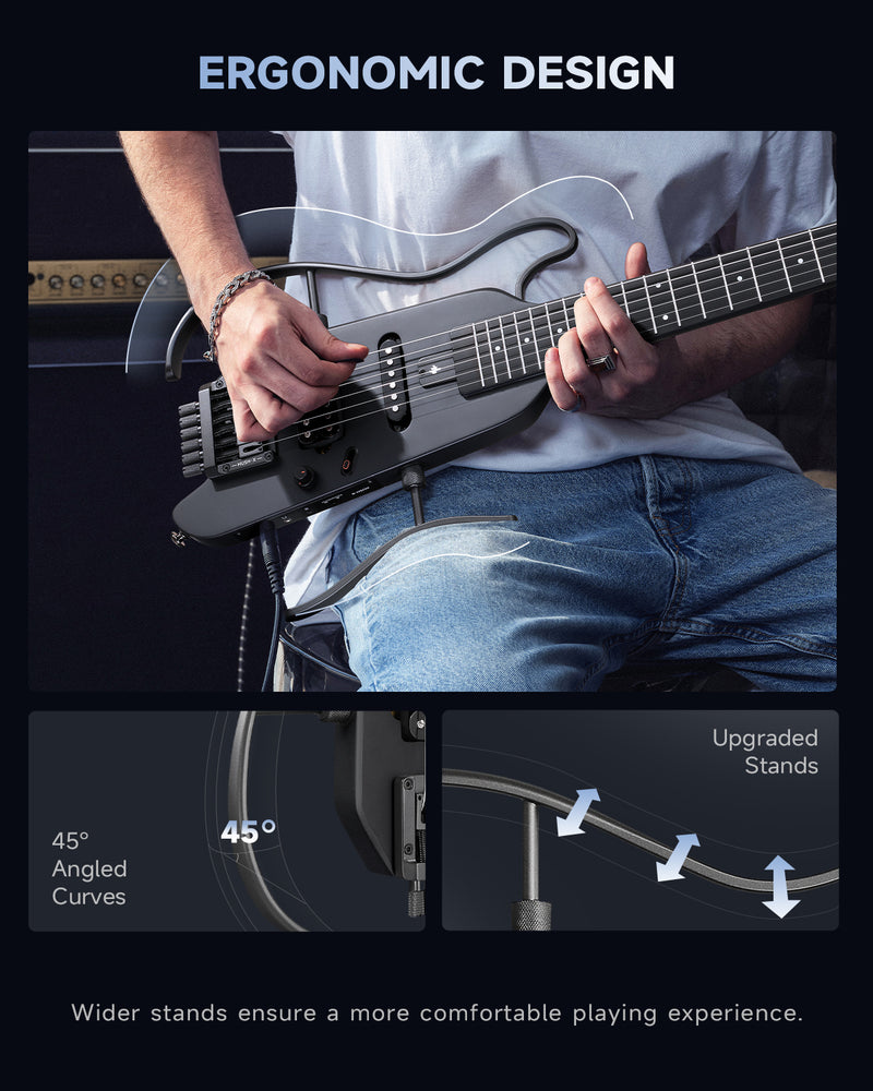 Donner HUSH™ X Electric Guitar Kit for Travel