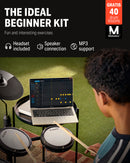 Donner DED-80 Best Electronic Drum Kit For Beginners with Headphones/Drum Throne