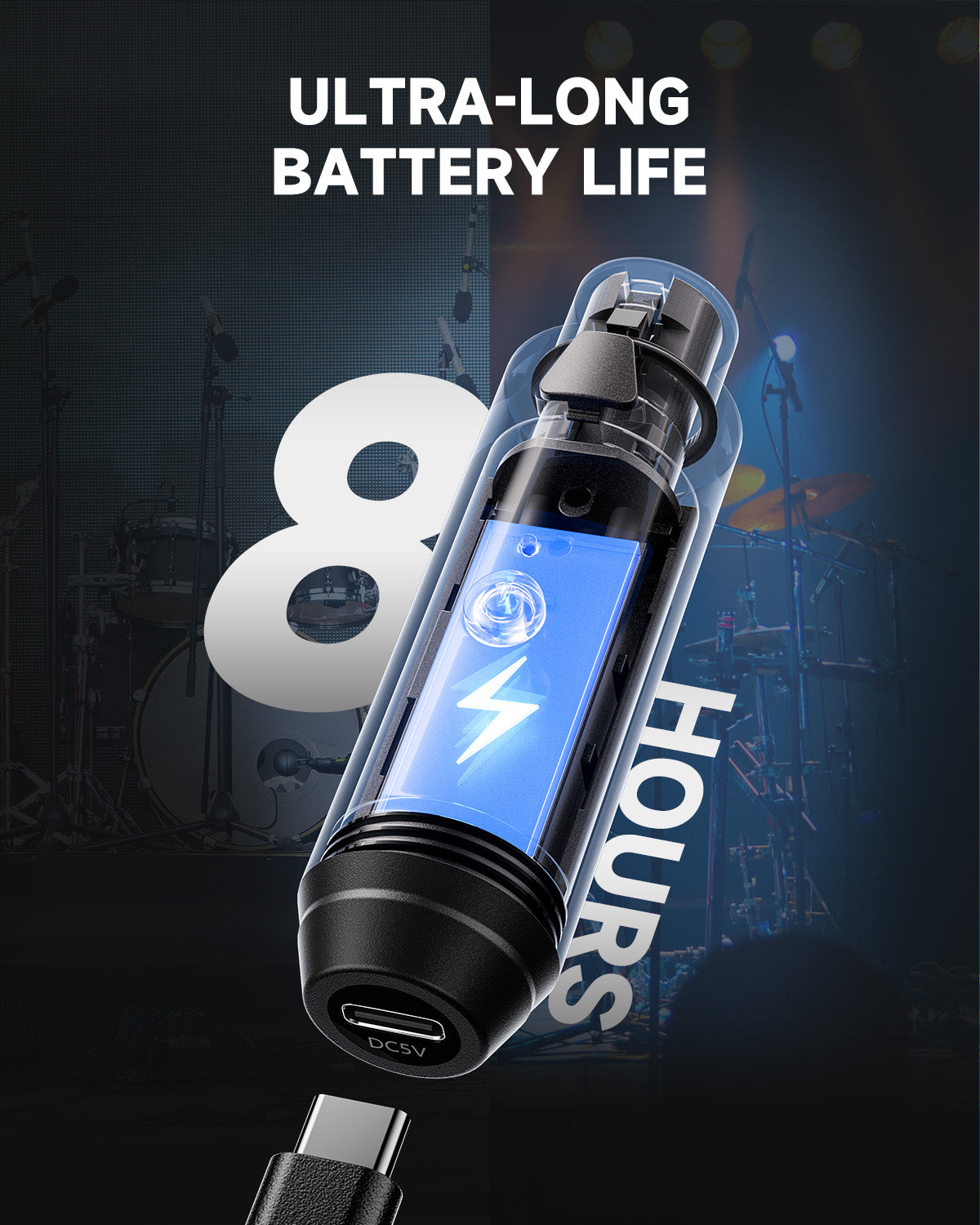 Donner CV-2 Wireless Microphone Transceiver
