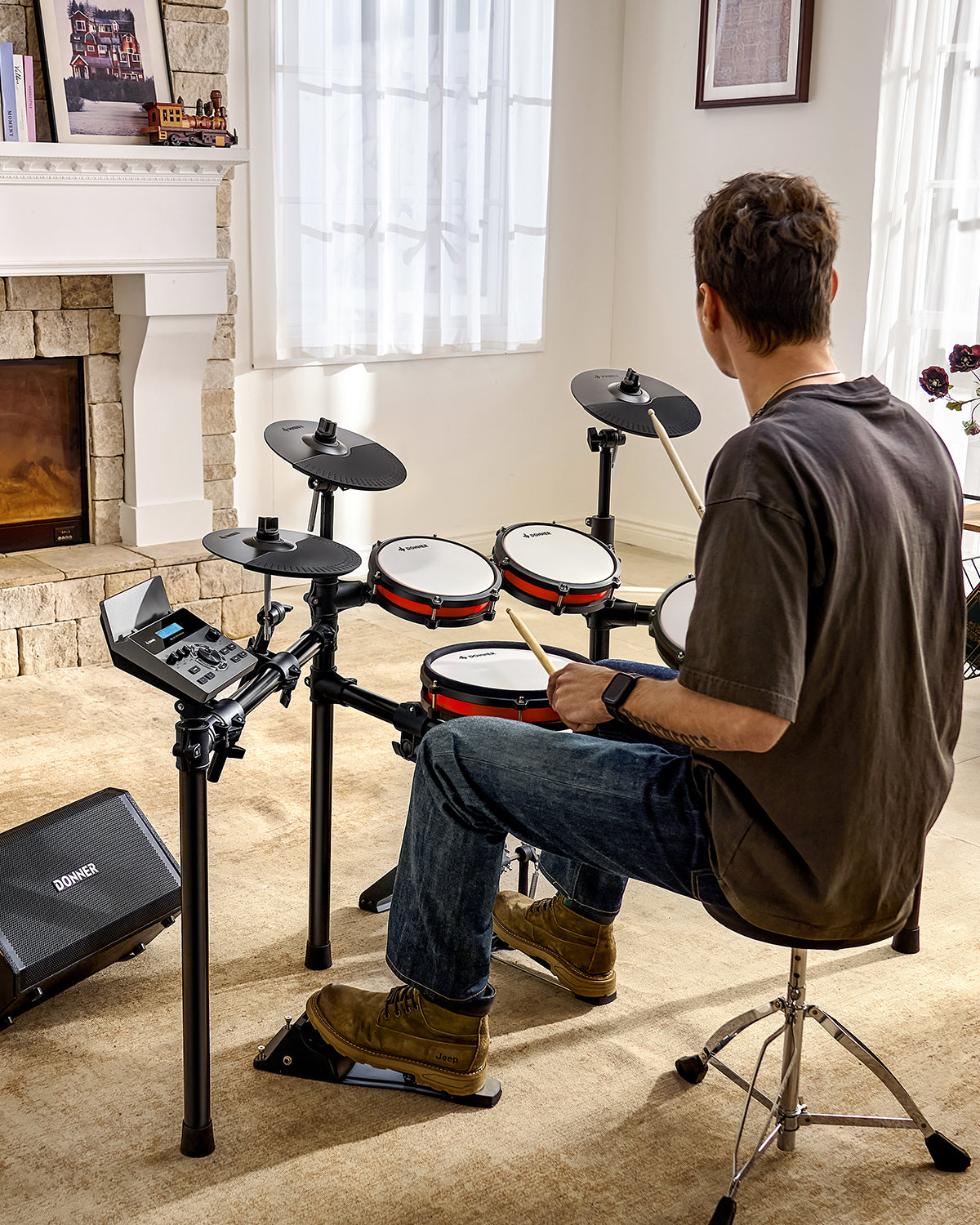 DED-200 DRUM SET-DED-200X Update##