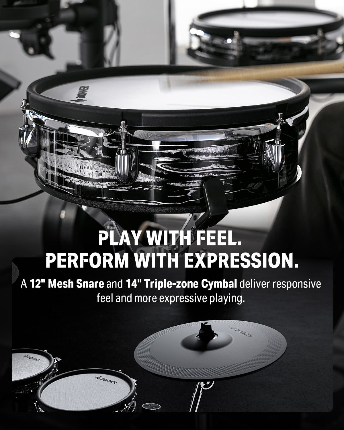 Donner Beat Pro Electronic Drum Set