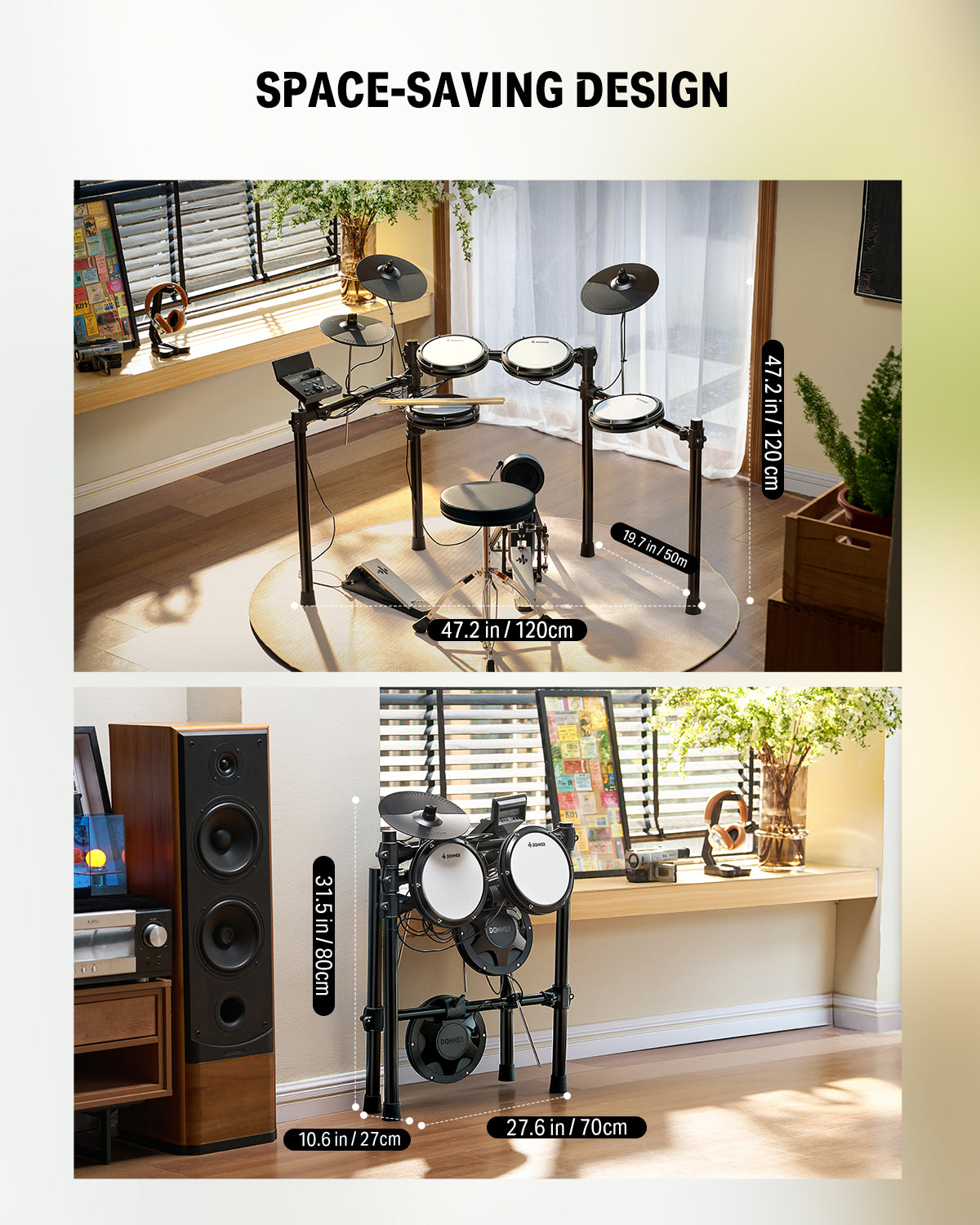 Donner DED-100 Drum Set