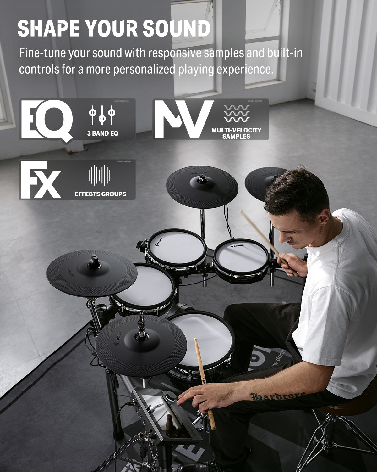 Donner Beat Pro Electronic Drum Set