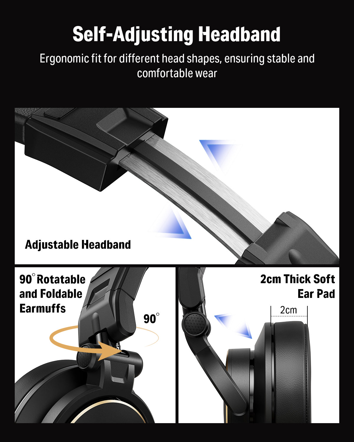Donner MH1 Sound Monitor Headphones