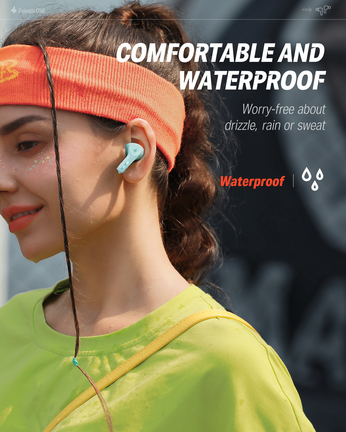 Donner Dobuds ONE Active Noise Canceling ANC True Wireless TWS Earbuds-Green##