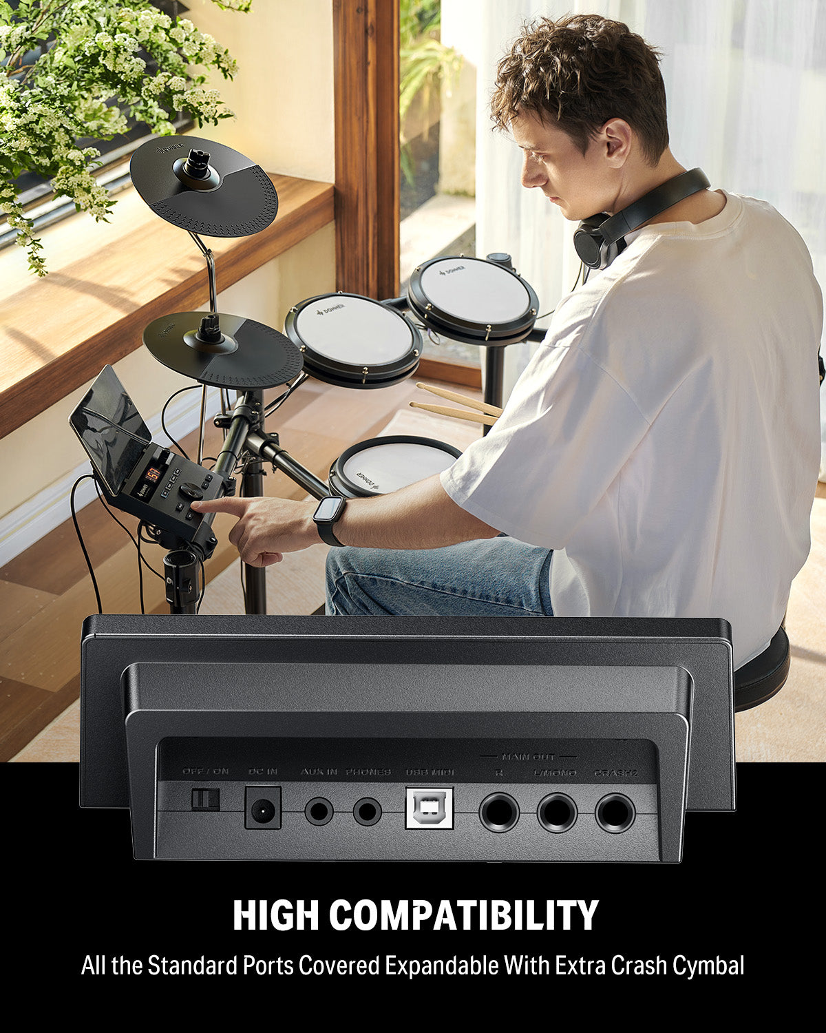 Donner DED-100 Drum Set