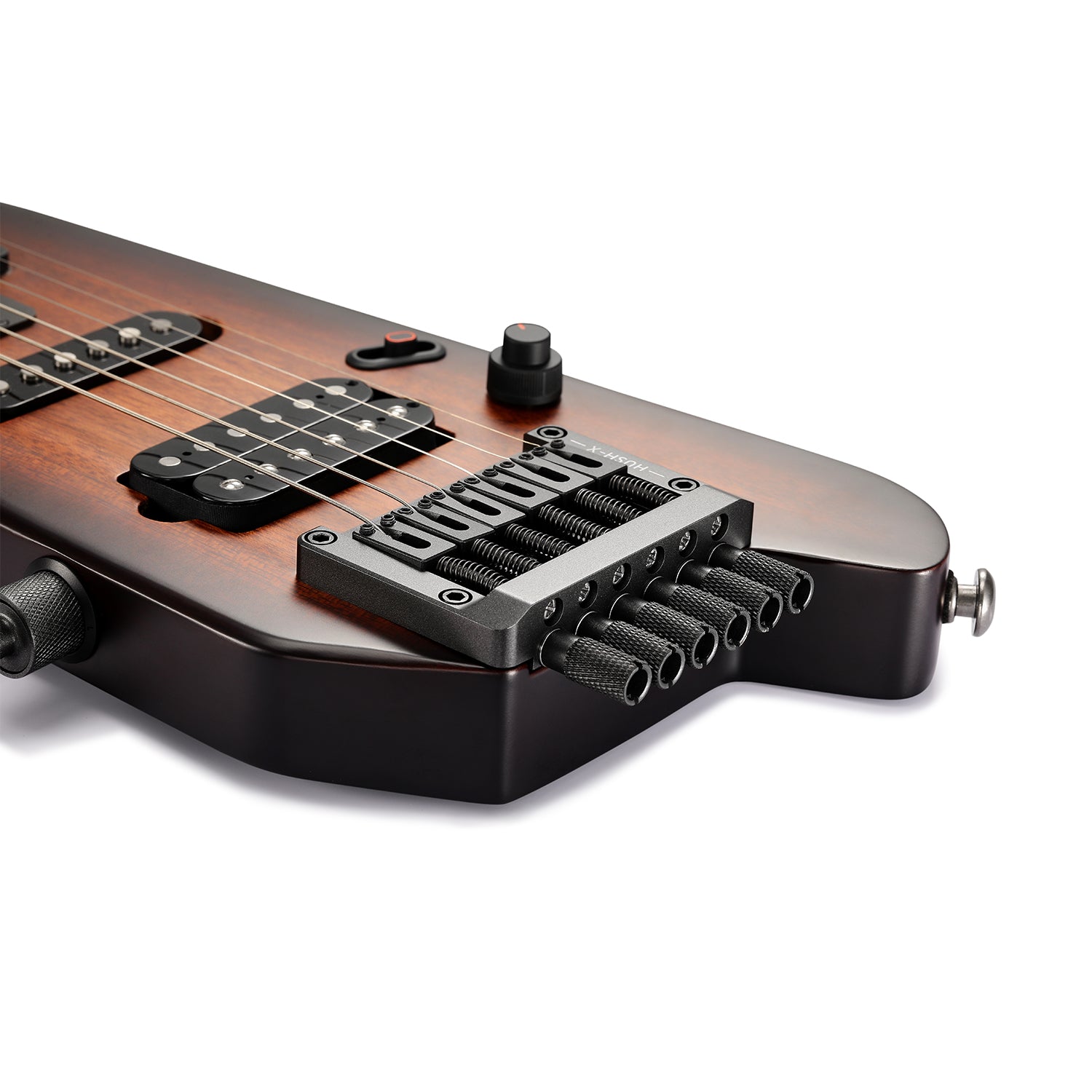 Donner Hush-X ブラウン HUSH-X Porable Electric Guitar Kit for Travel Donner