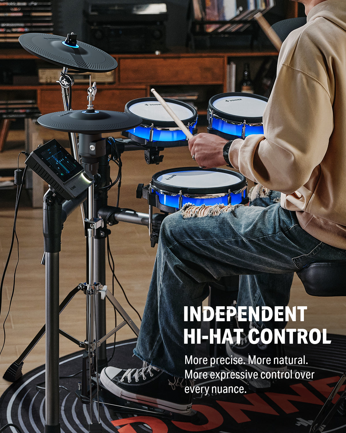 Donner BackBeat Pro Electronic Drum Set