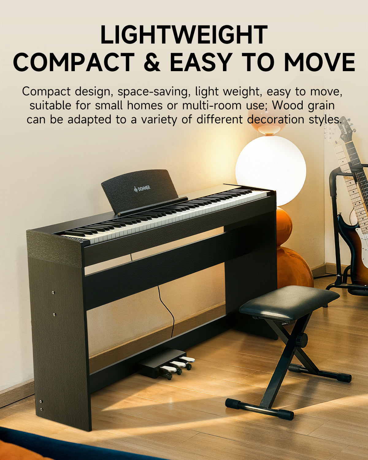 Donner DDP-50 Beginner Weighted Digital Piano