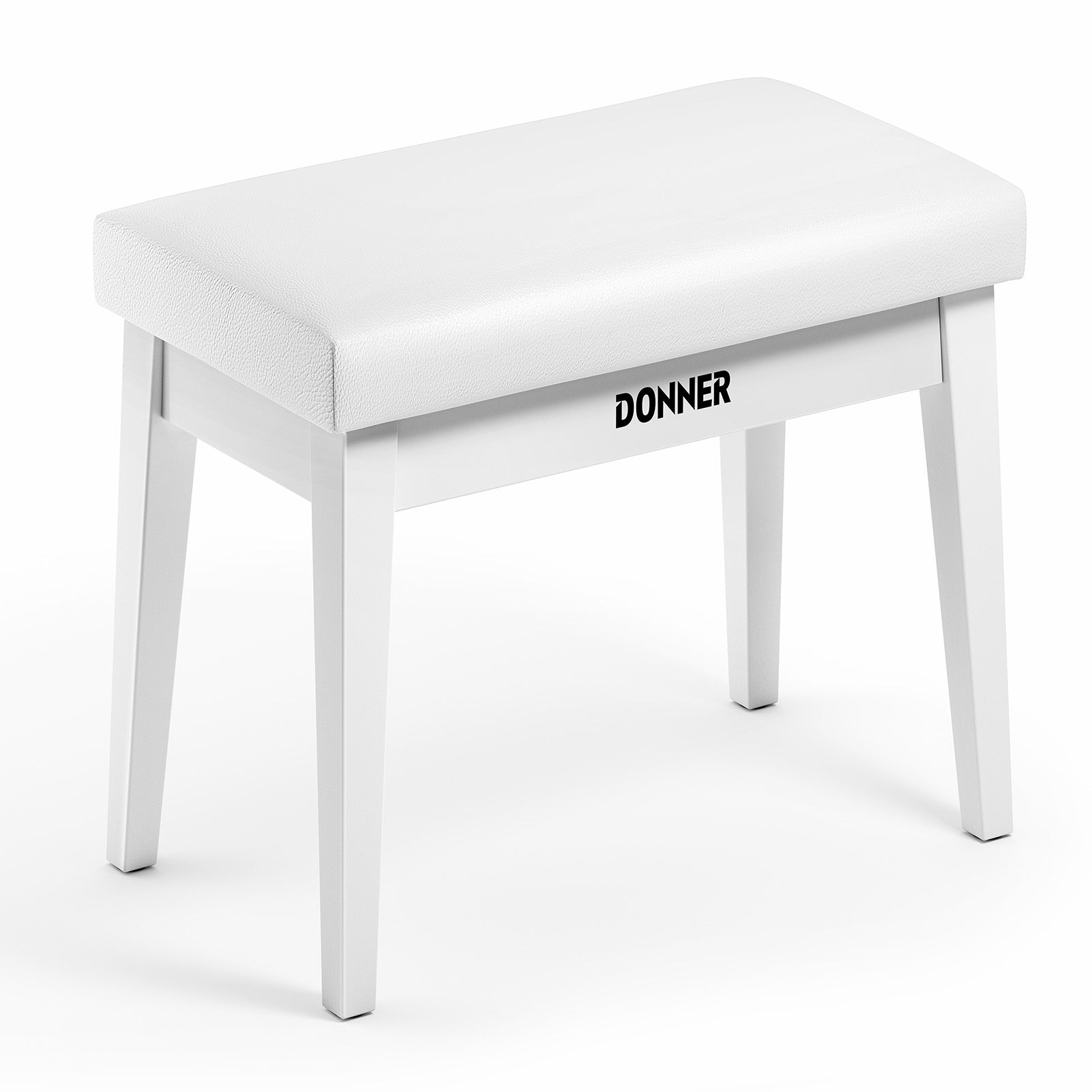 Donner White Piano Bench