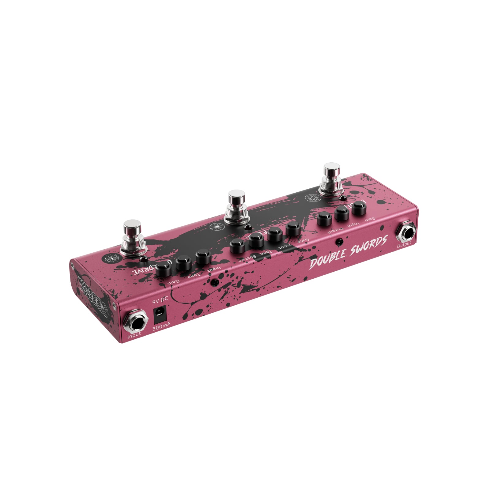 Donner DOUBLE SWORDS ギターエフェクター DONNER X MIYAVI Double Swords Pedal