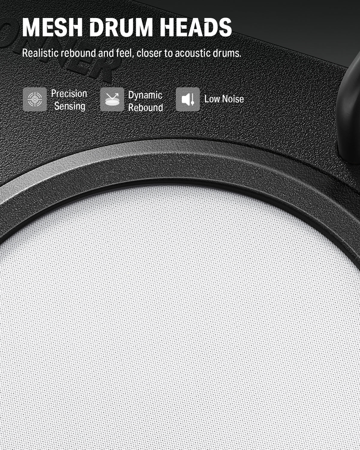 Donner Beat Go Electronic Drum Set