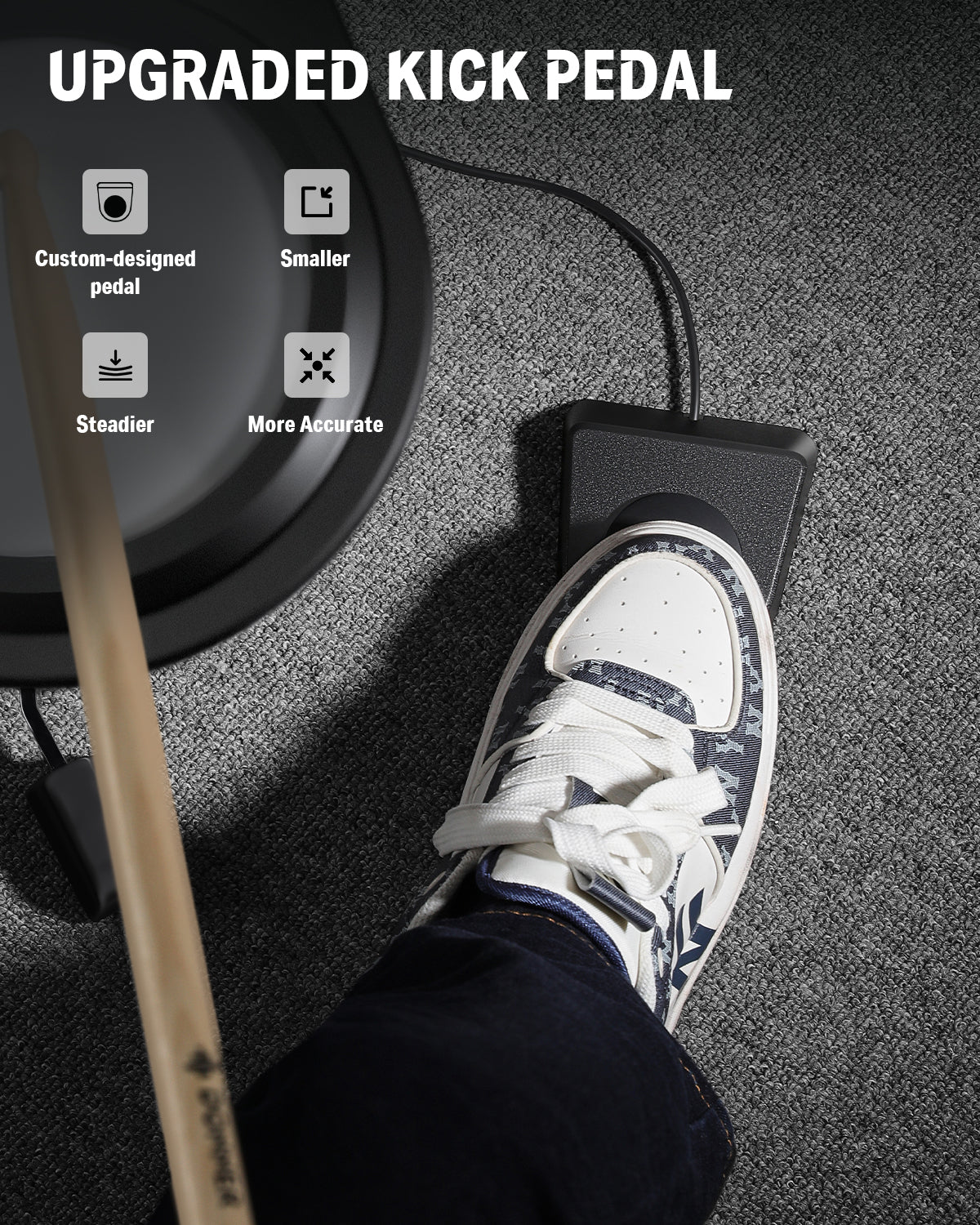 Donner Beat Go Electronic Drum Set