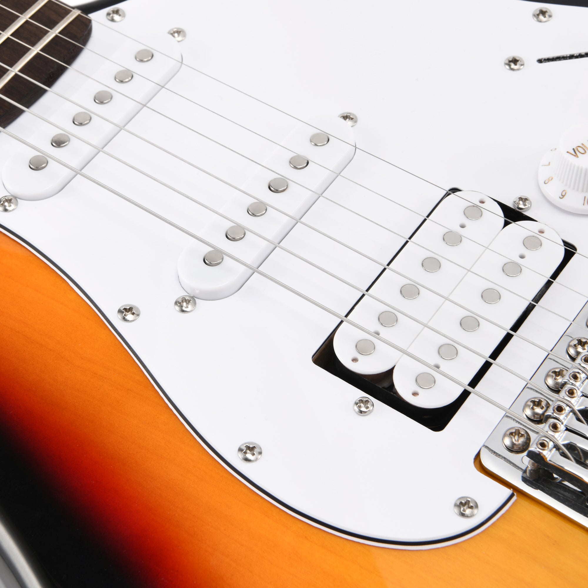 Donner DST-100 Full Size Electric Guitar Kit with Amplifier 39-Inch Solid Body HSS Pickup Beginner Set