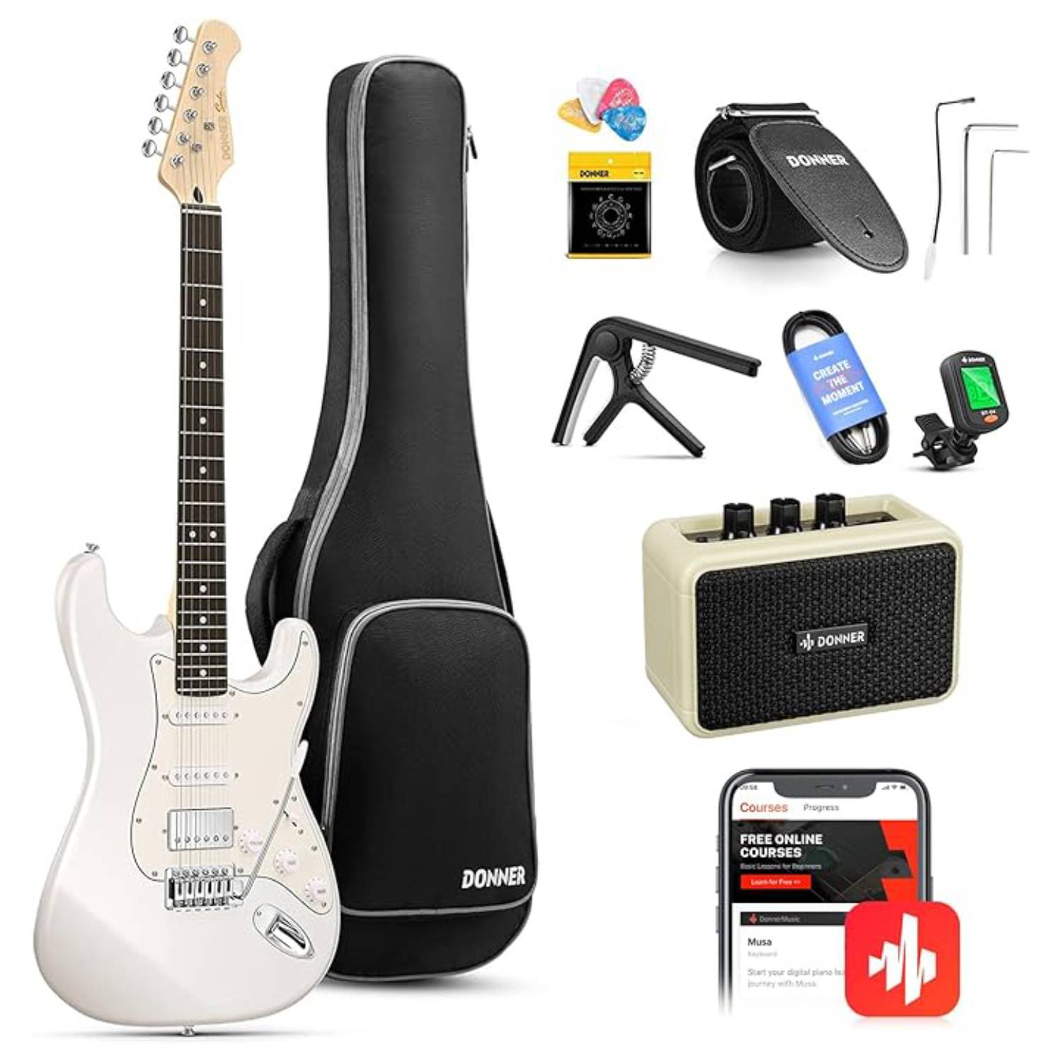 Donner DST-152 ST Electric Guitar