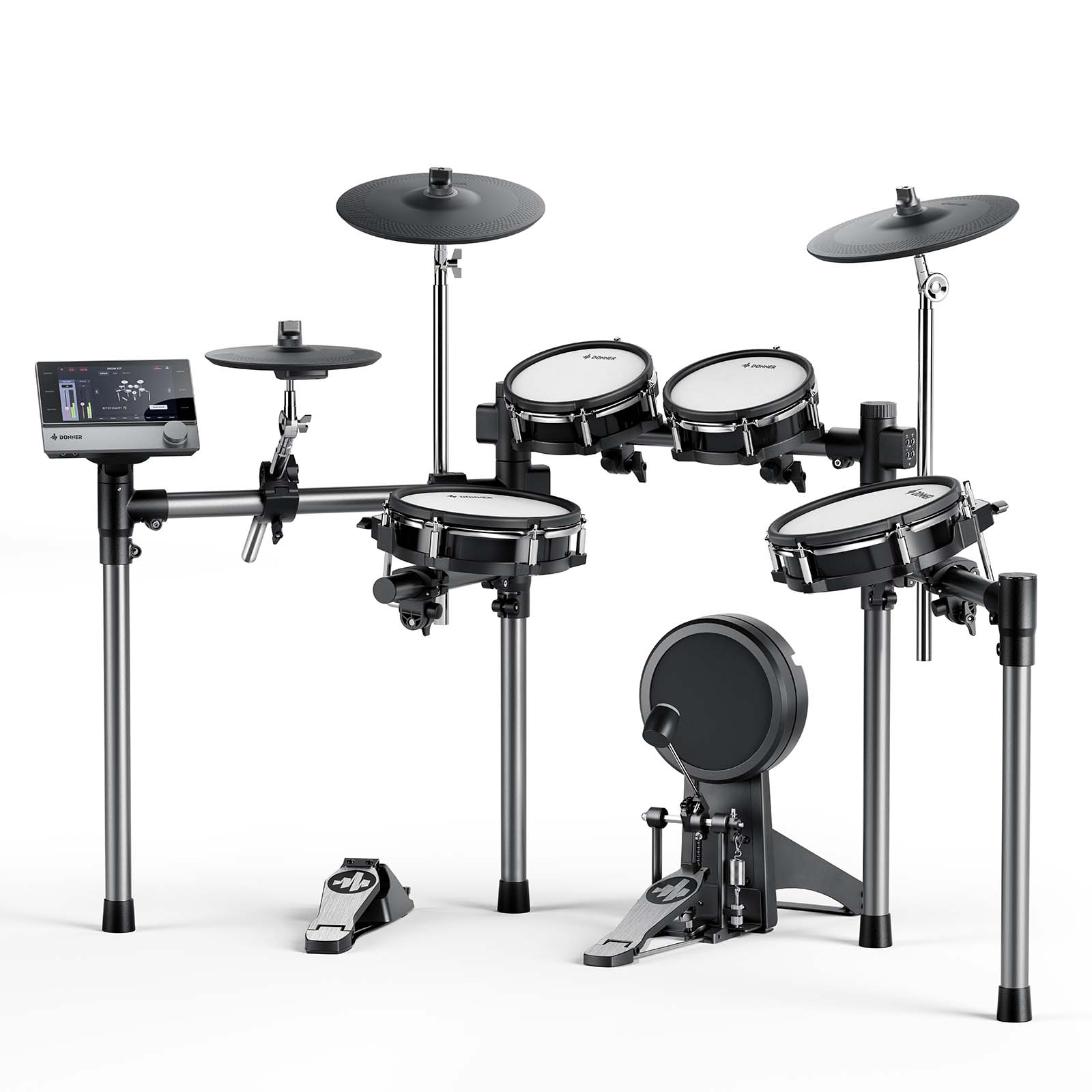 Donner BackBeat Electronic Drum Set 8-Pcs with 1100+ Sounds
