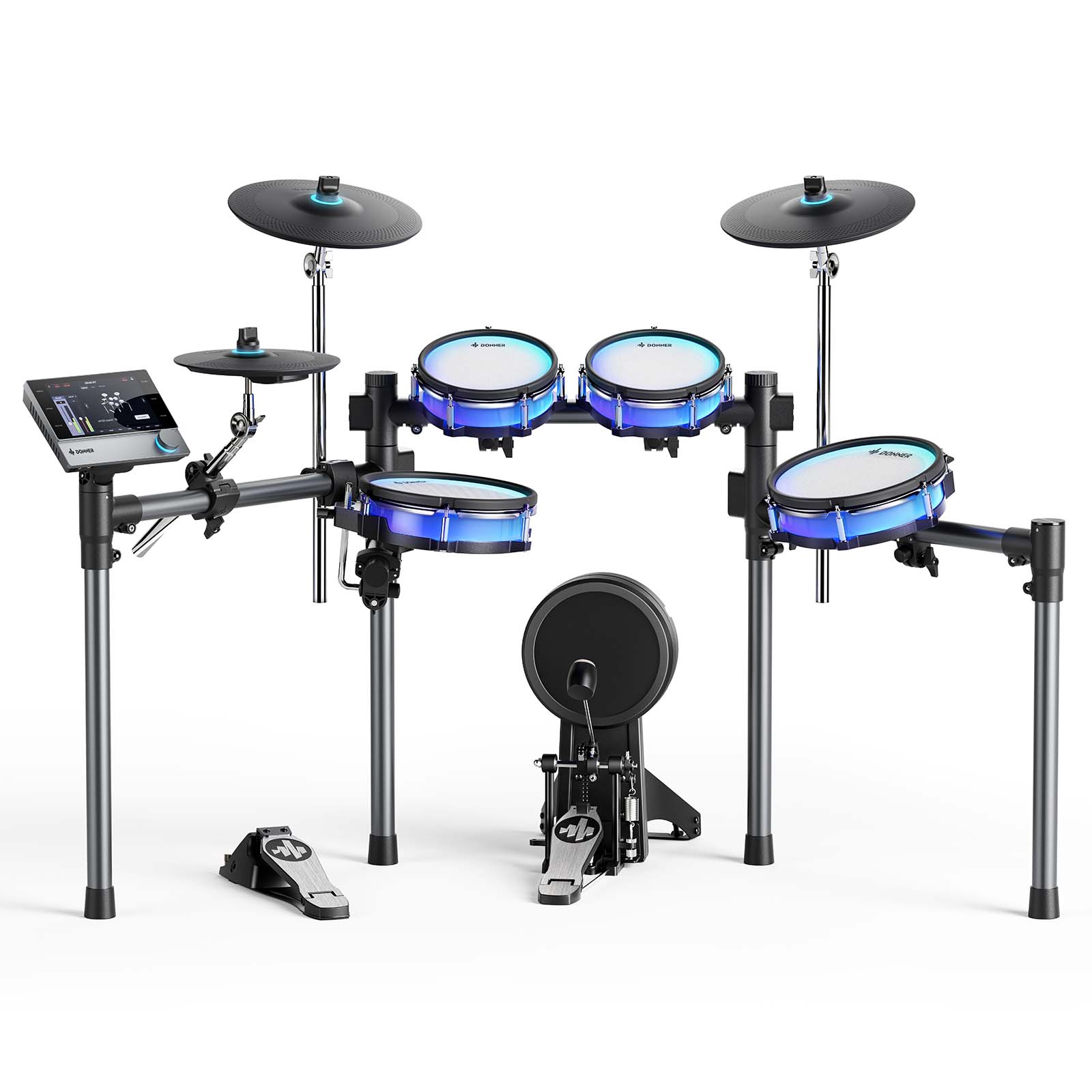 Donner BackBeat Electronic Drum Set 8-Pcs with 1100+ Sounds