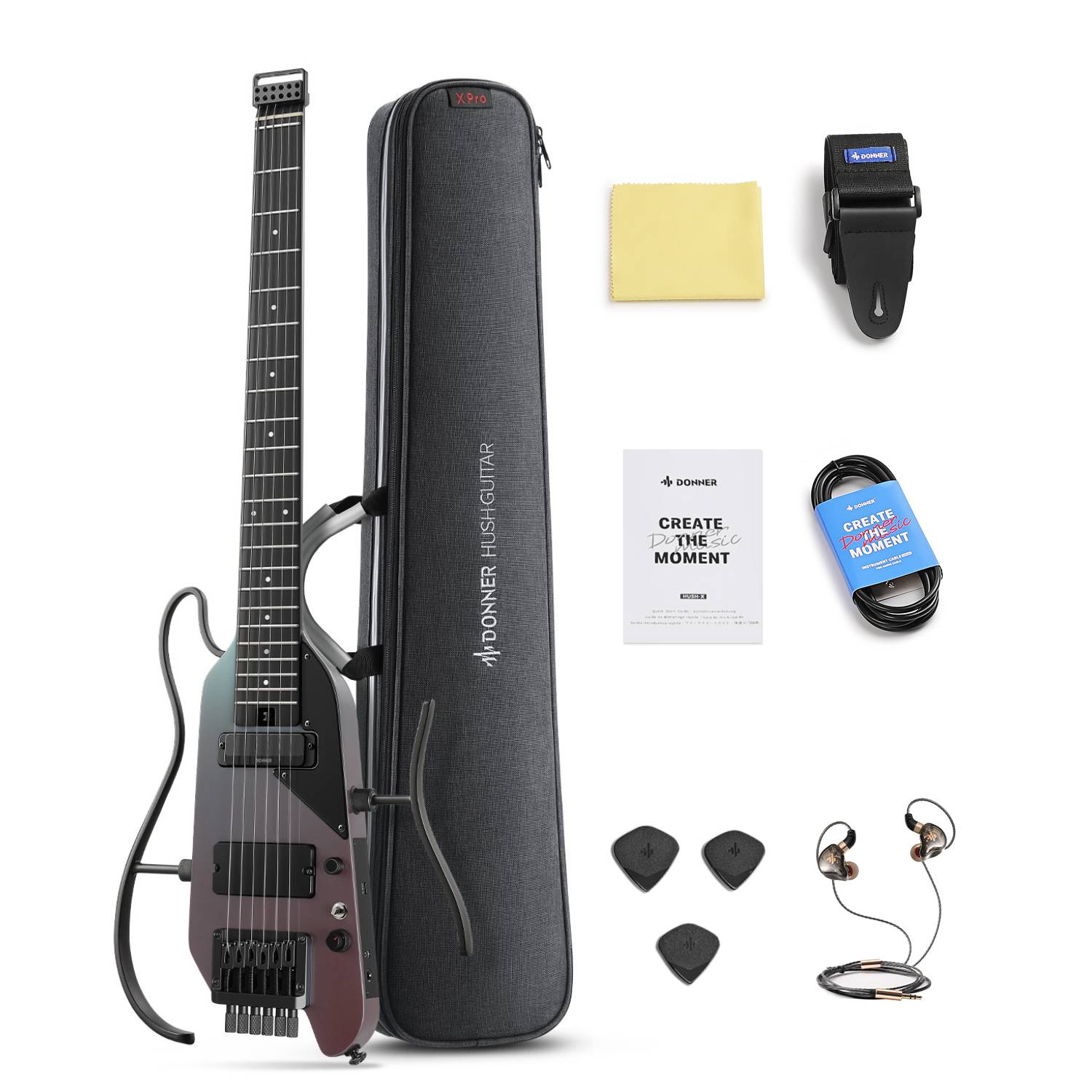 Donner HUSH™ X PRO Electric Guitar