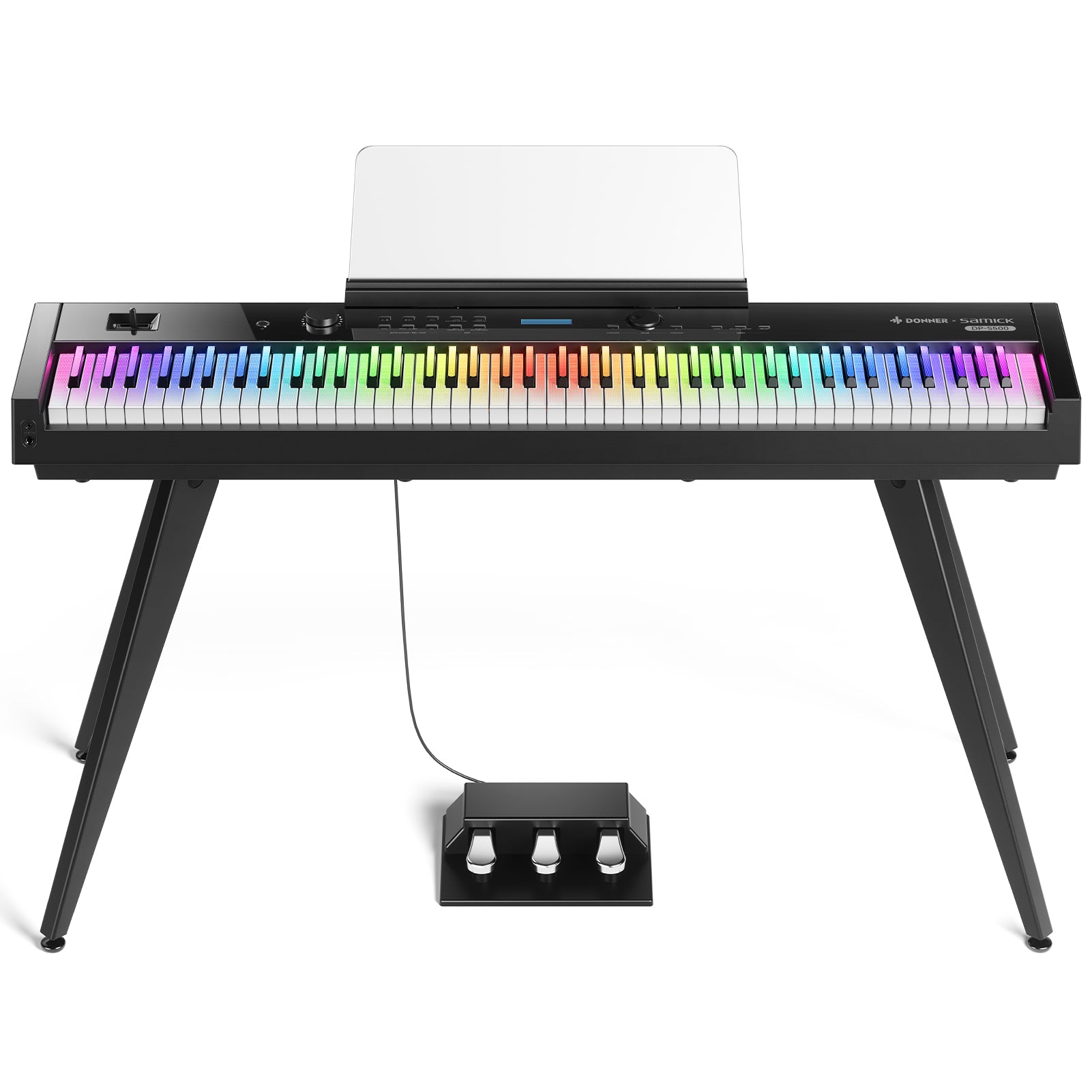 Donner DP-S500 Upright Hammer Action Digital Piano