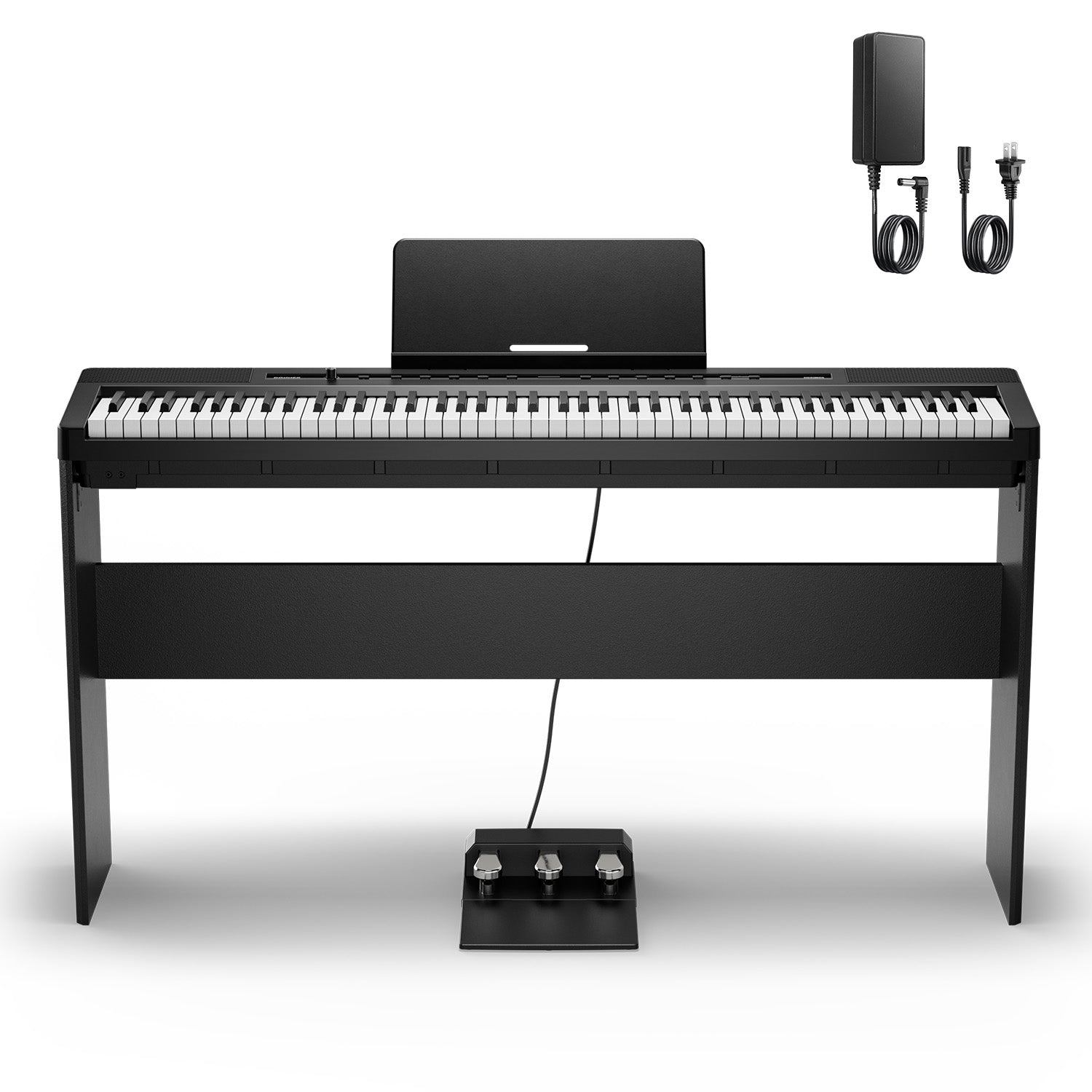 DEP-16 Portable Digital Piano-Piano with Stand - Movable Pedal##