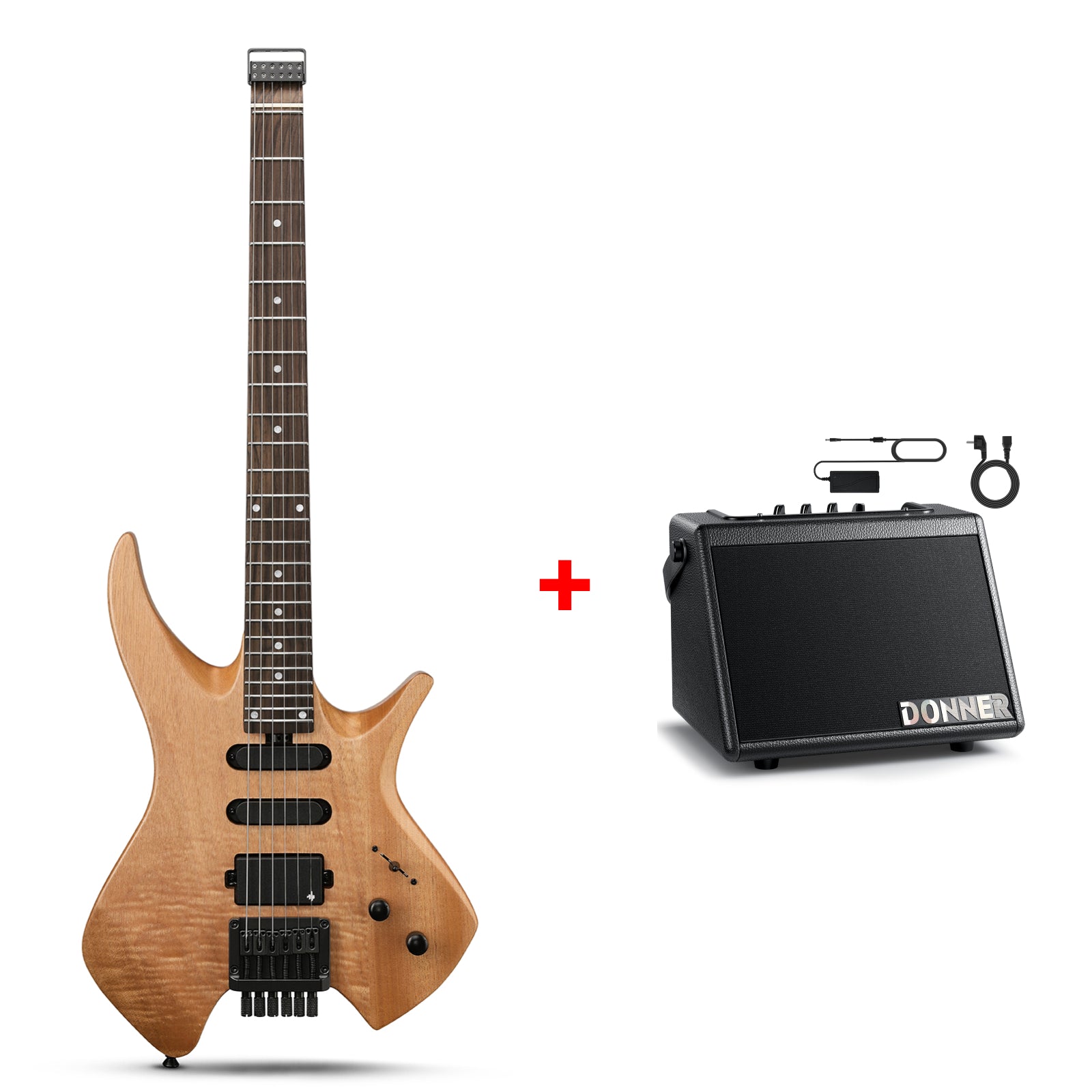 Donner NHL-500 Headless Electric Guitar (HLX-500)