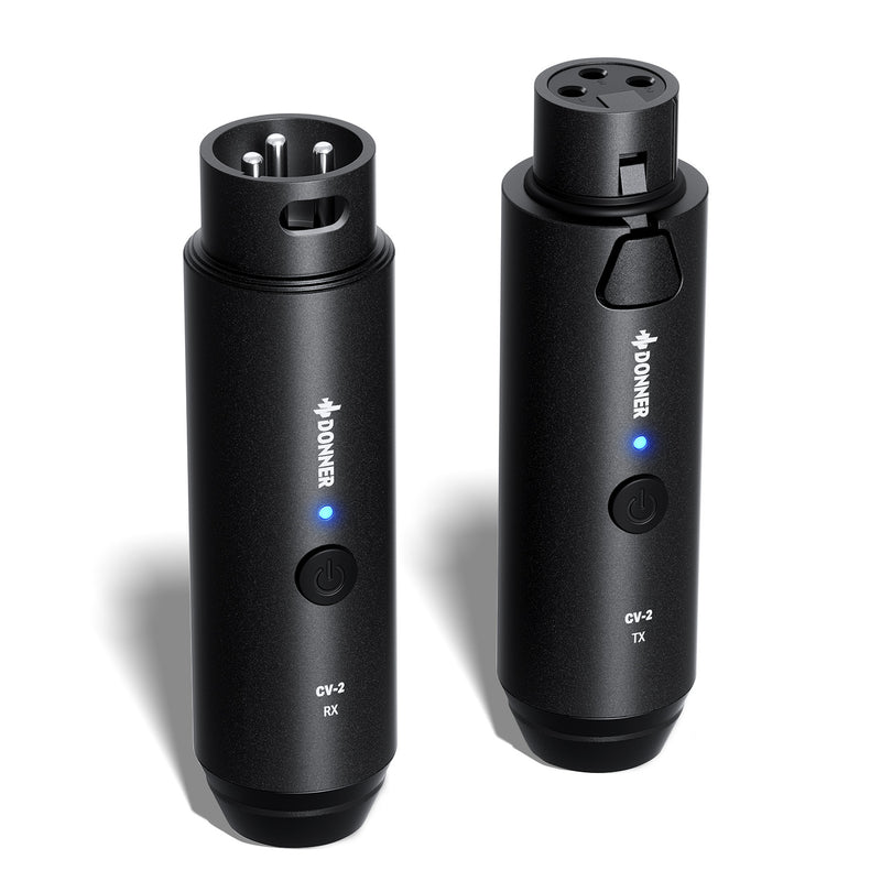 DONNER CV-2 Wireless Microphone Transceiver