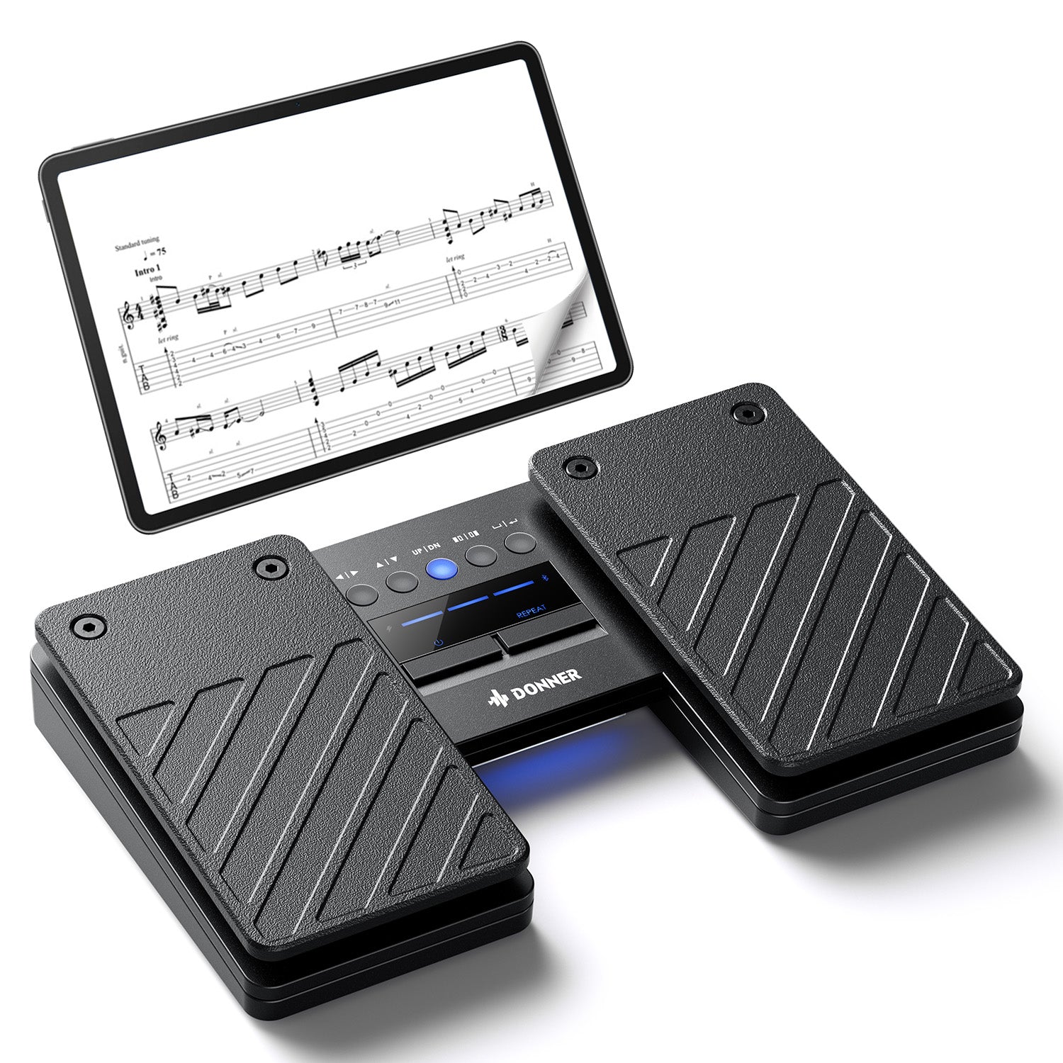 その他 DONNER Hands-Free Page Turner Wireless Page Turner Pedal for Keyboard Guitar Drum Donner