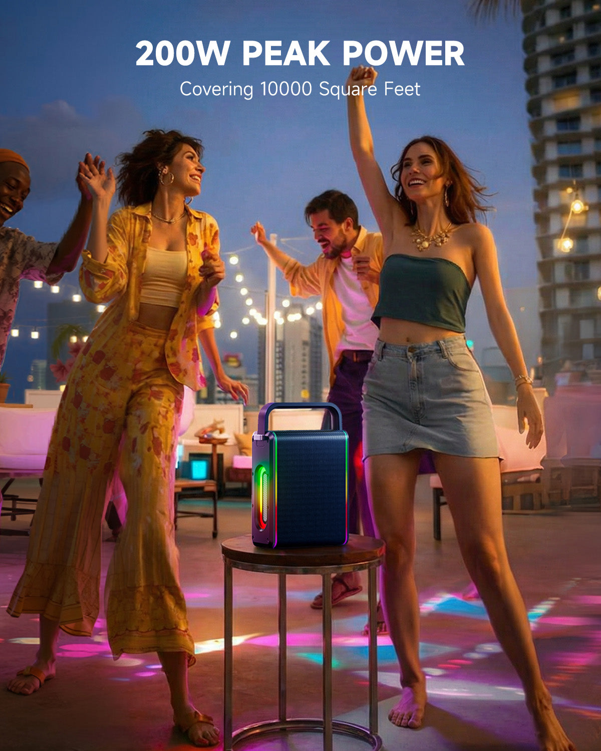 Moukey MPS5 portable karaoke speake