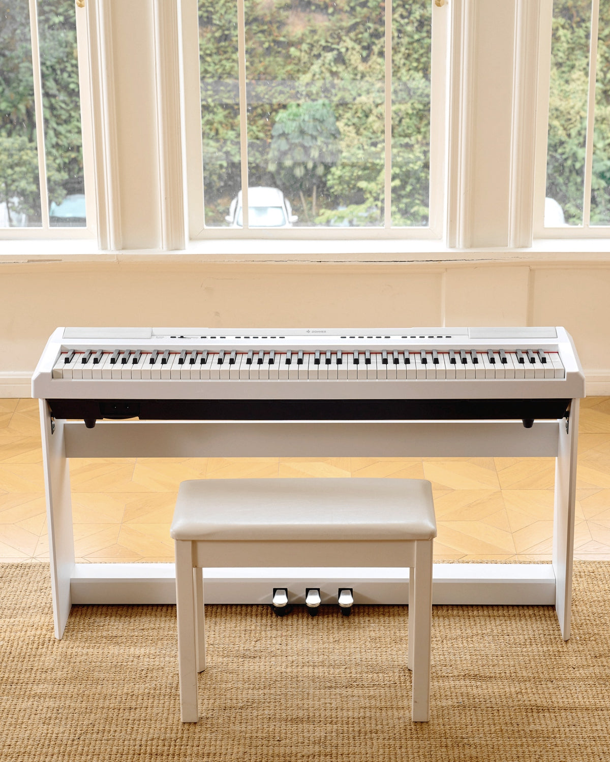 Donner DEP-20 88 Key Weighted Digital Piano with Furniture Stand
