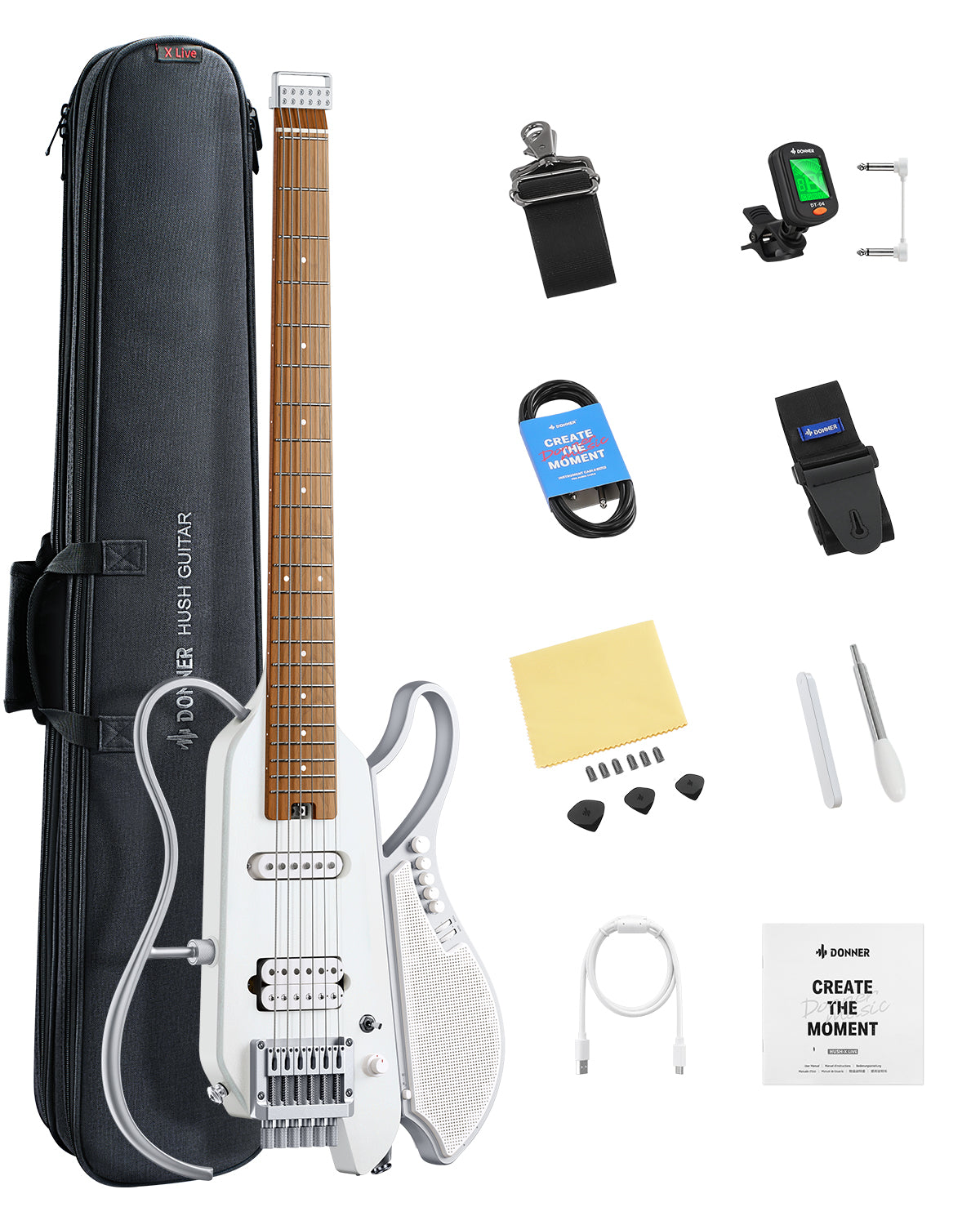 Donner HUSH™ X LIVE Guitar