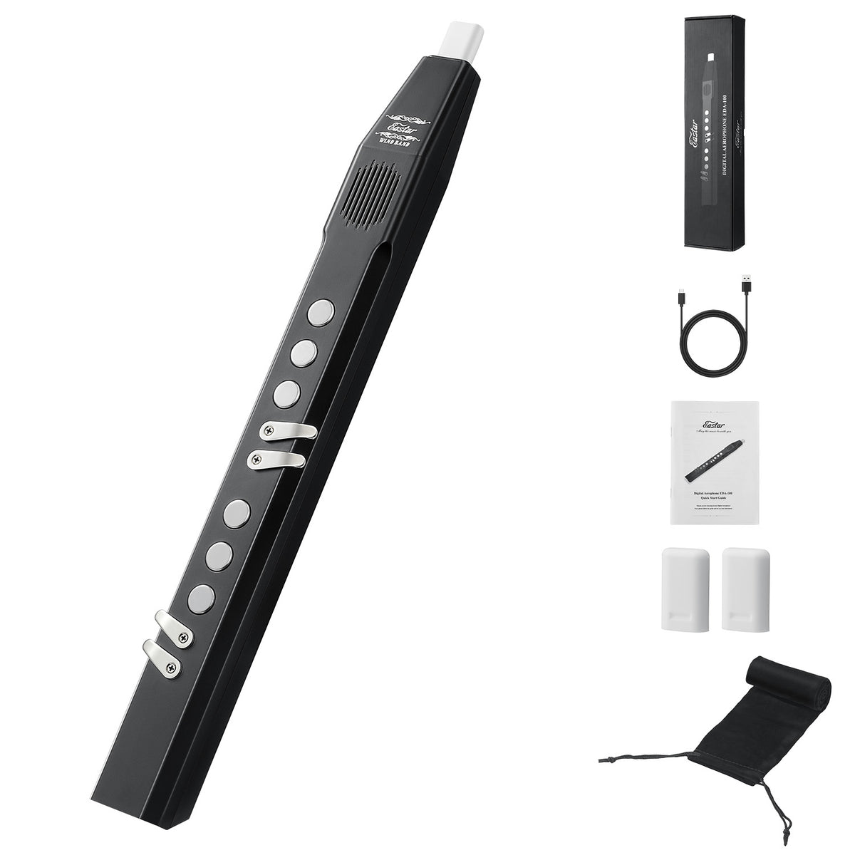 EDA-100 Digital Saxophone Aerophone Electronic Wind Instrument Eastar
