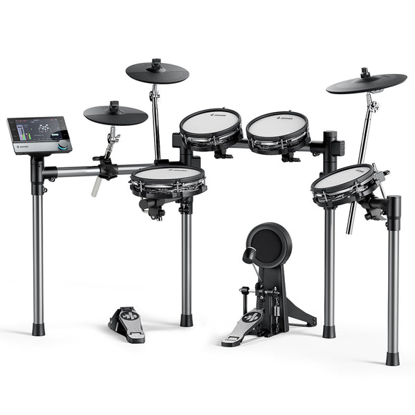 Donner BEAT 5-Drum 3-Cymbal Electronic Drum Set with Touch Screen for Pros