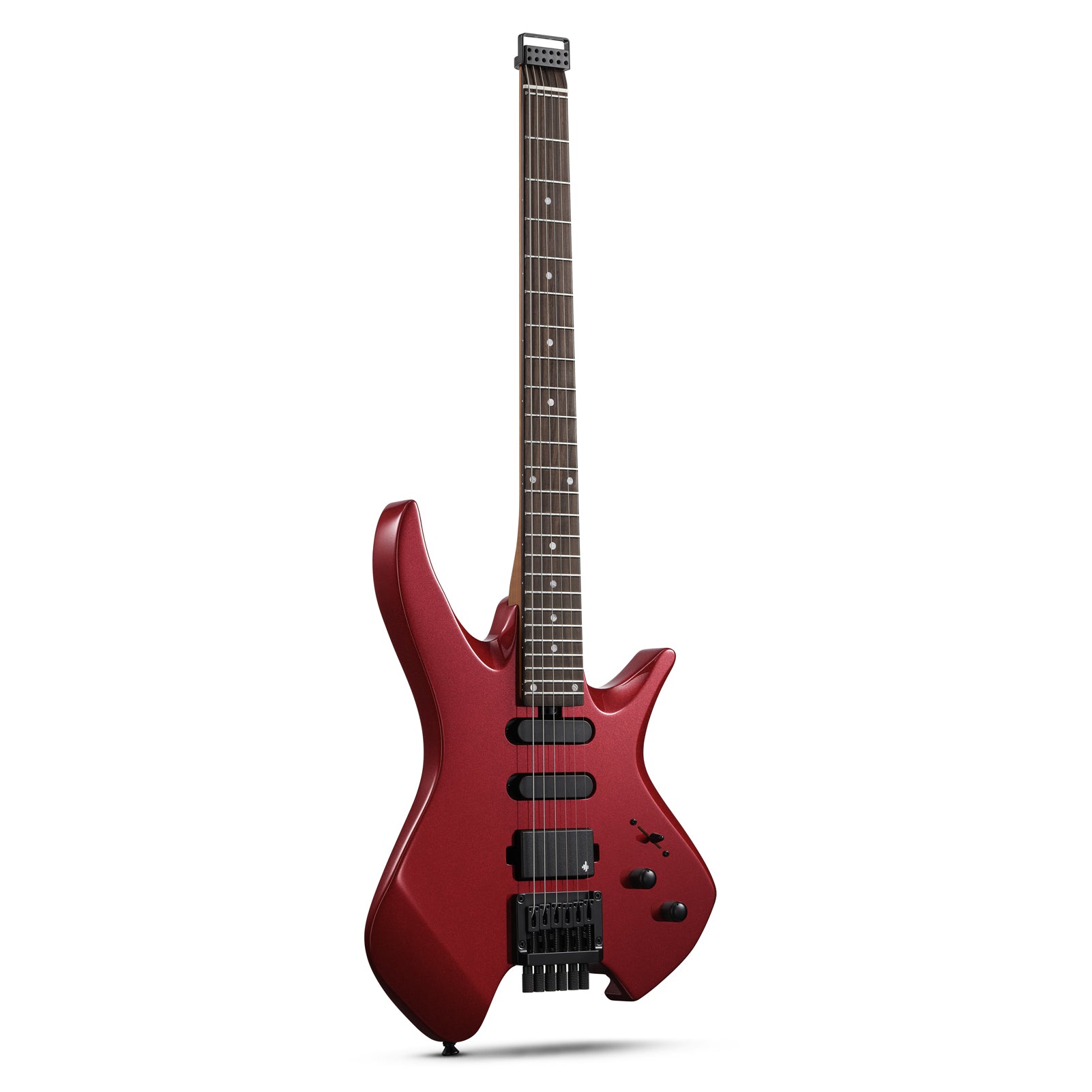 Donner NHL-500 Headless Electric Guitar-Red##