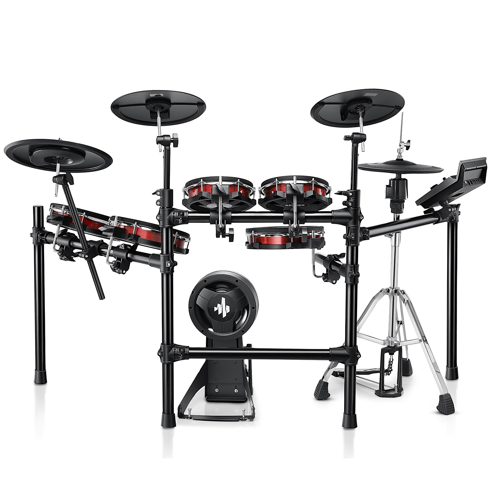 DONNER4つセット Donner DED-300 PRO Electronic Drum Set with Independent Hi-Hat
