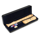 Eastar Soprano Recorder Instrument for Kids Adults Beginners, German fingering C Key Maple Wooden Recorder, 3 Piece Recorder With Hard Case, Fingering Chart, Cleaning Kit, ERS-31GM