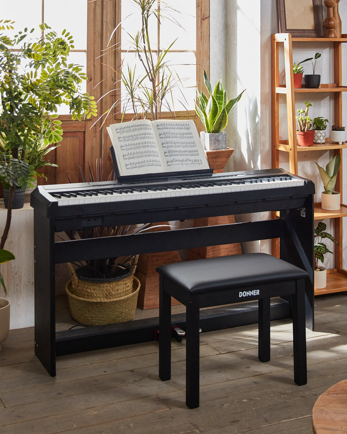 Donner 88鍵電子ピアノ　DEP-20 Amazon.com: Donner DEP-20 Beginner Digital Piano 88 Key Full
